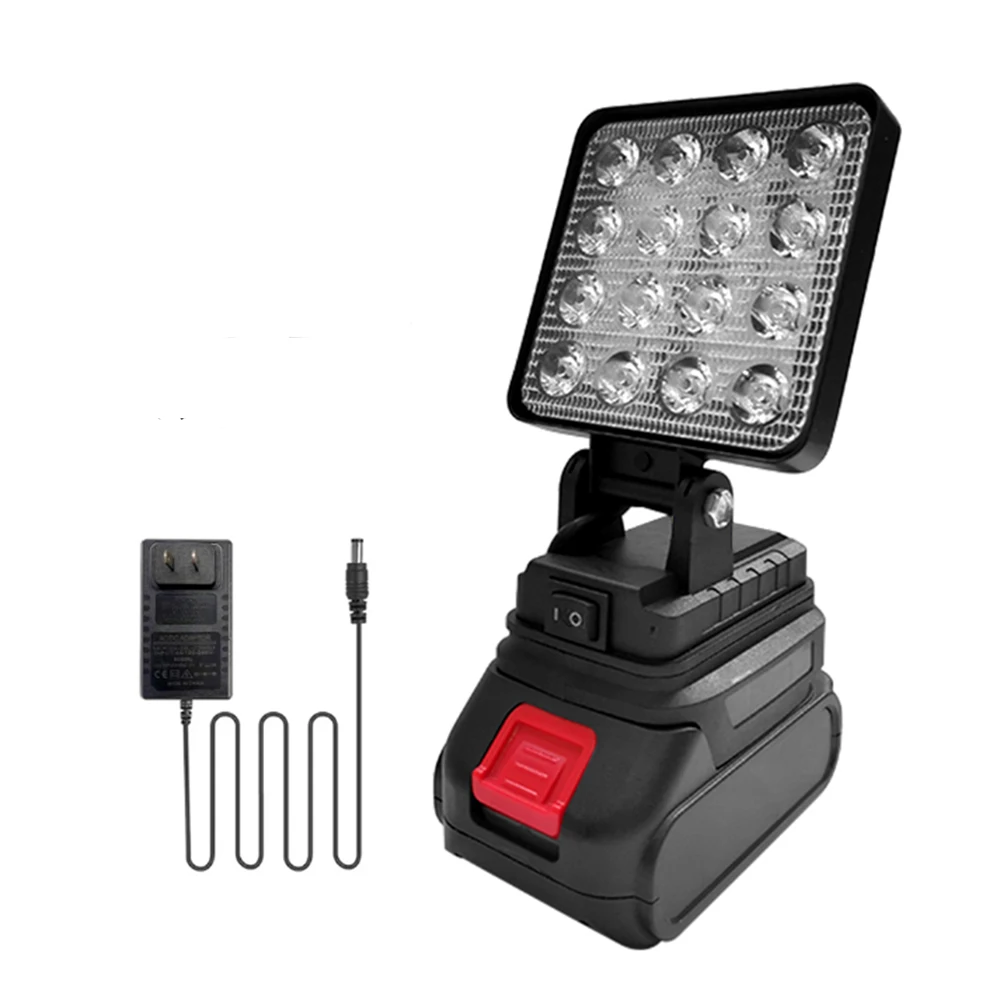 

Led Light For Makita Battery 4In Portable Spotlight Cordless Outdoor Work Fishing Handheld Emergency ToolLight 1 Battery No USB