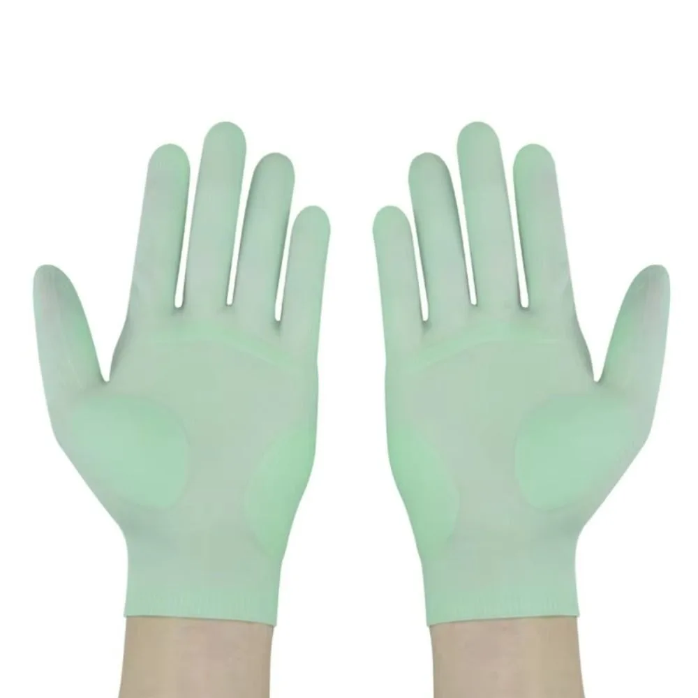

1 пара мягких силиконовых увлажняющих перчаток, водонепроницаемые эластичные силиконовые перчатки, противоскользящие многоразовые варежки для изготовления ювелирных изделий