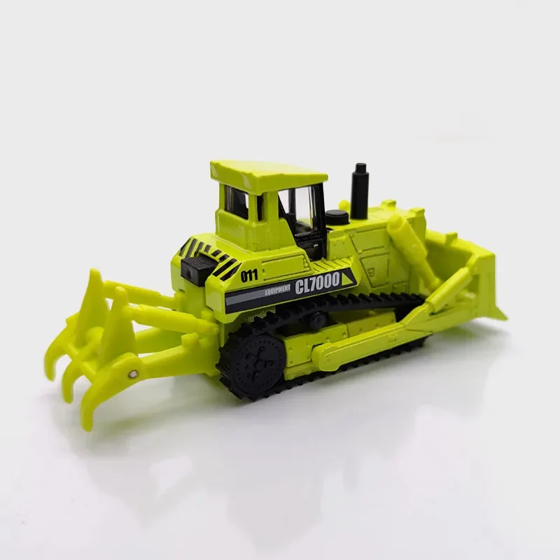 Collectible Matchbox Bulldozer RW009 Die-Cast Model Car with Realistic Metal Body and Wheels