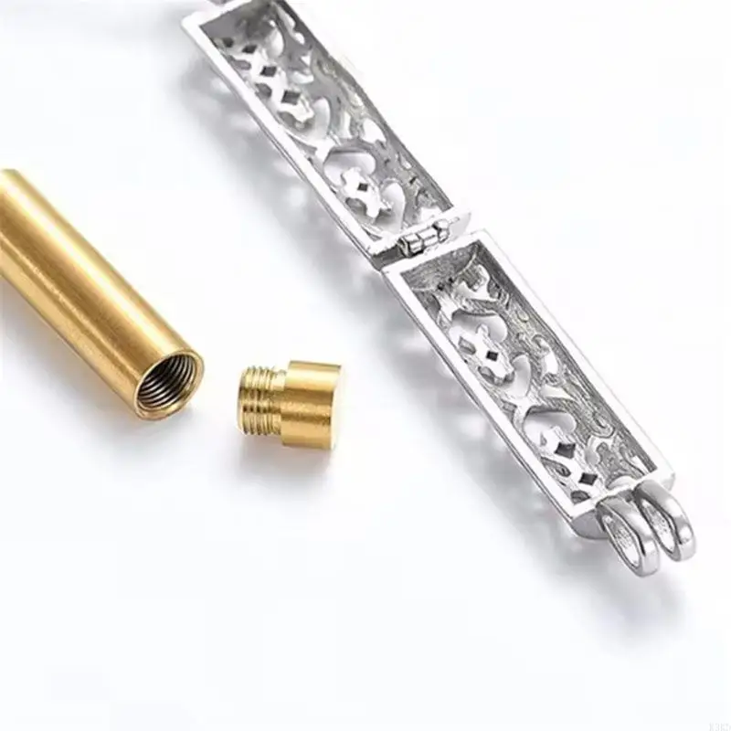 K3kdペット灰ネックレスロケットネックレス動物用ペットママロケット灰/髪の彫刻が刻まれた木のネックレス/髪のためのネックレス