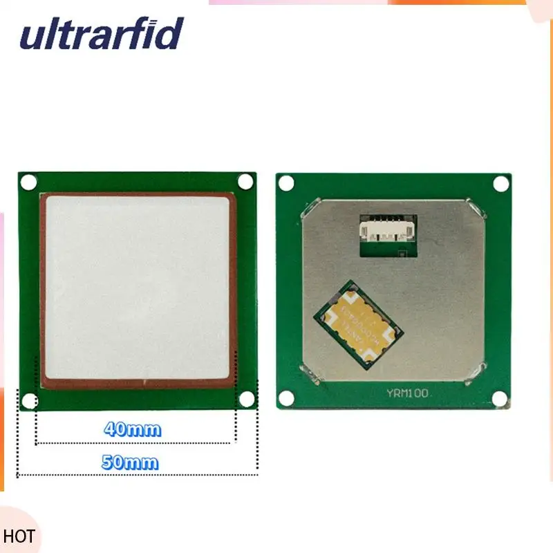 ニュース YRM100 TTL RFIDリーダーモジュール UHF ESP32インターフェースとアンテナ内蔵