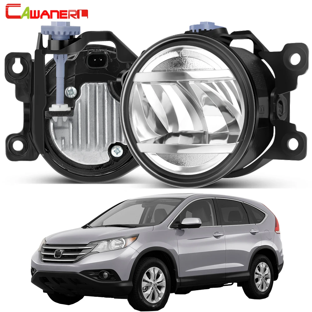 2 X 30W Car External LED Fog Light Assembly H11 4000LM Upgrade Fog Driving Lamp For Honda CR-V CRV 2.4L L4 2012 2013 2014