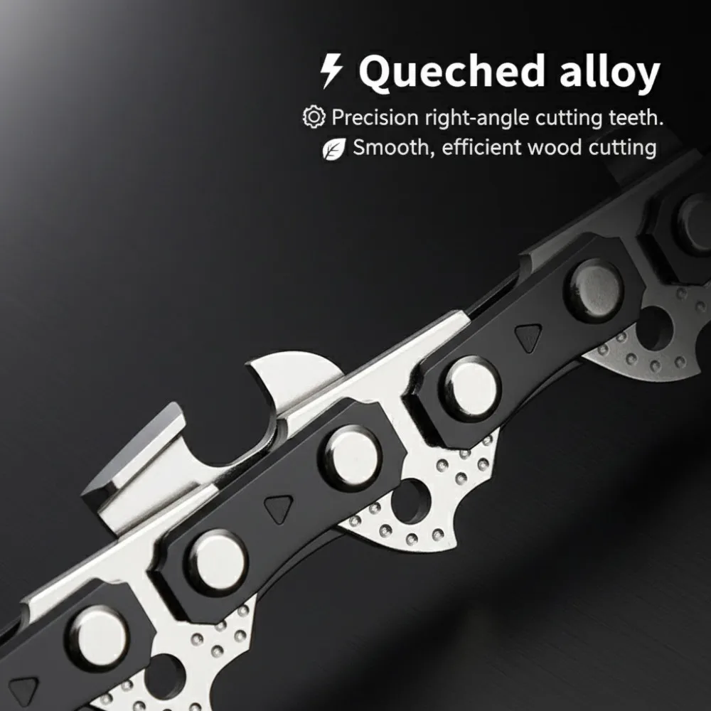 

1Piece 10/12/14/16/18 Inch Chainsaw Chain 3/8 Pitch Saw Chain 40/45/52/56/59/64 Drive Links for Electric Chainsaw Spare Parts