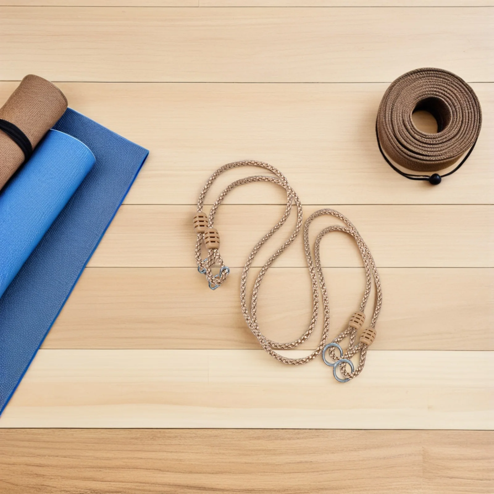 

2Pcs Heavy Duty Swing Extension Rope 5.6ft Length Adjustable Design Compatible Various Swing Seats Easy Installation