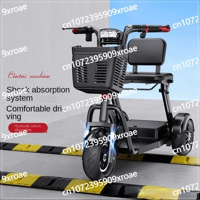 Electric Tricycle Battery Car Can Lift Chargable Lithium Battery Foldable and Portable Adult Electric Motorcycle Elderly Scooter