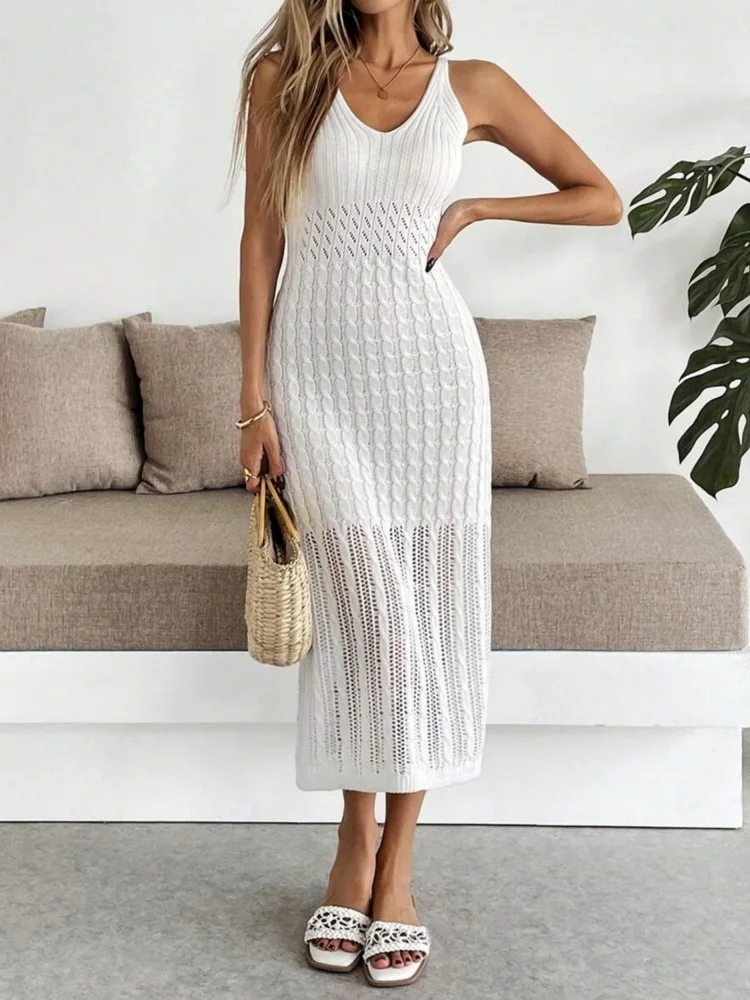 knit dress opening ceremony white dress