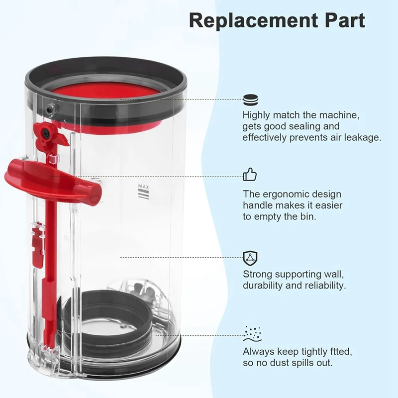 Запасные части для пылесборника для Dyson V11 V15 SV14 SV15 SV22, детали для пылесоса с отверткой, верхнее уплотнительное кольцо
