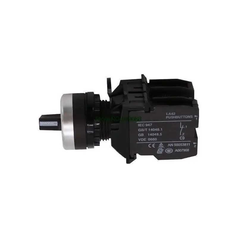 손잡이 잠금 스위치 LA42-11 X/2 핸들 푸시 단추 스위치, 22mm LA42-11X 2, 5 개