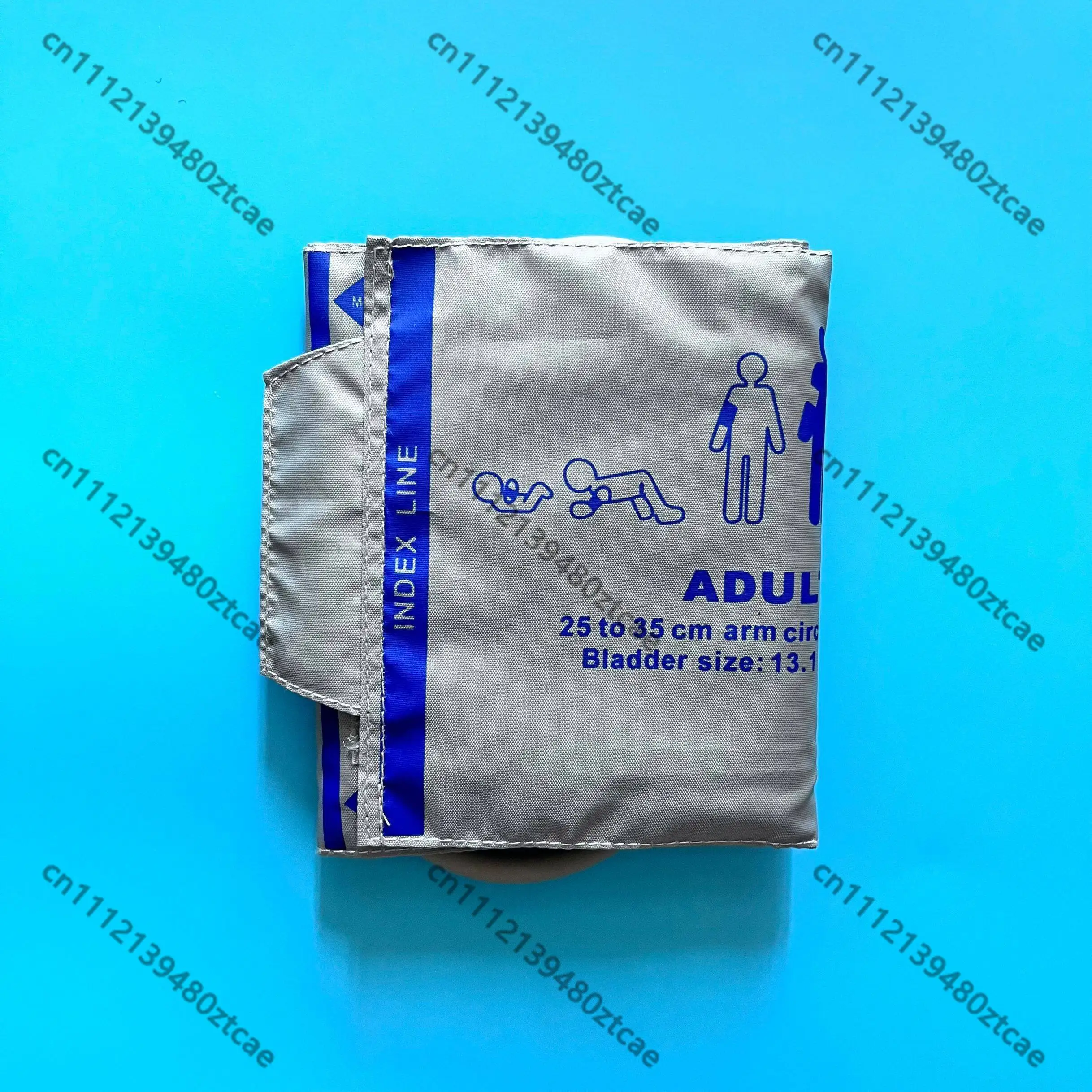 Adult Single Tube Blood Pressure Cuff, Wear-resistant PU Material, Good Air Tightness, Accurate Measurement, Universal Cuff
