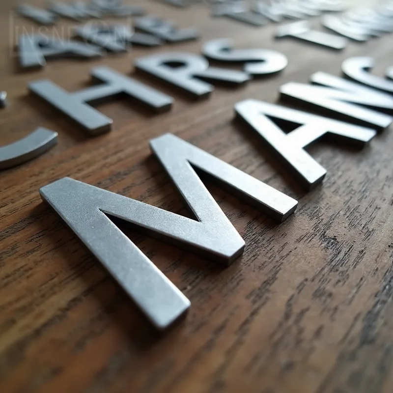 

Custom Solid Metal Letters For Industrial Outdoor Signage Heavy Duty 3D Business Sign Weatherproof Perfect For Warehouse Factory