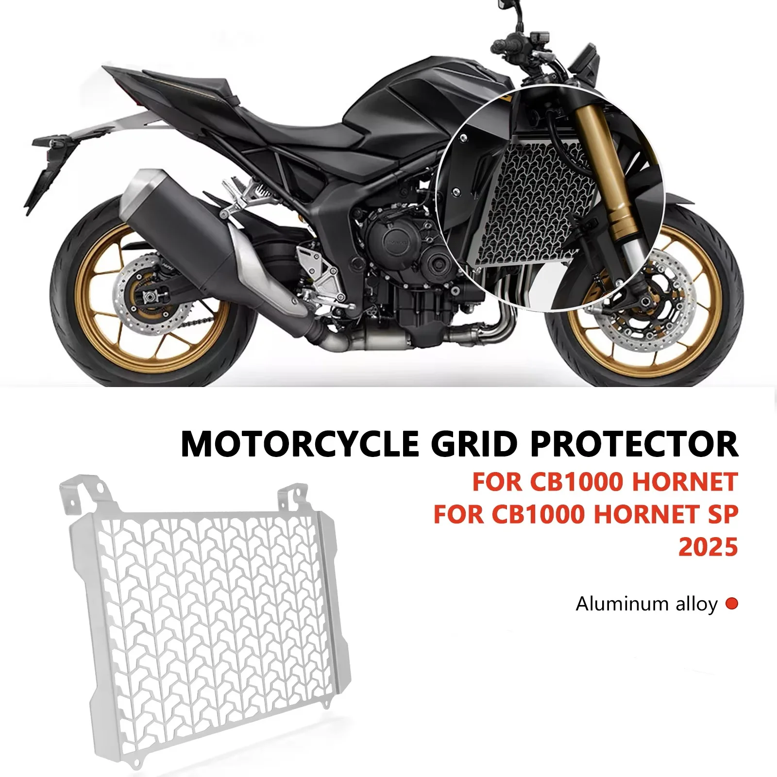 

For Honda CB1000 Hornet 2025 CB 1000 Hornet SP 2025 Motorcycles Accessories Oil Cooler Protector Radiator Grille Guard Cover