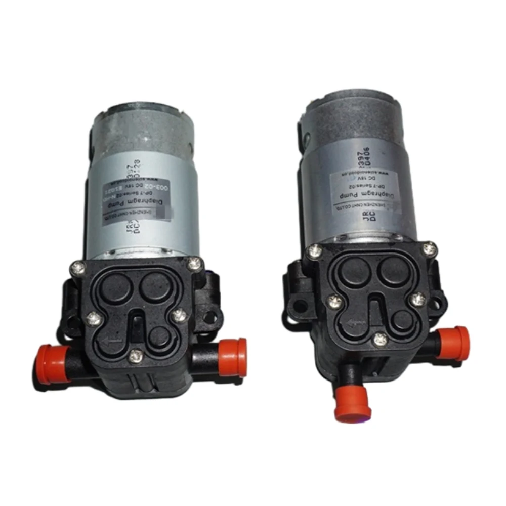 

555 Motor Diaphragm High Pressure Pump 18V 8bar Pressure 150ml/min 12-24V Water Gun Storage Self-priming Pump