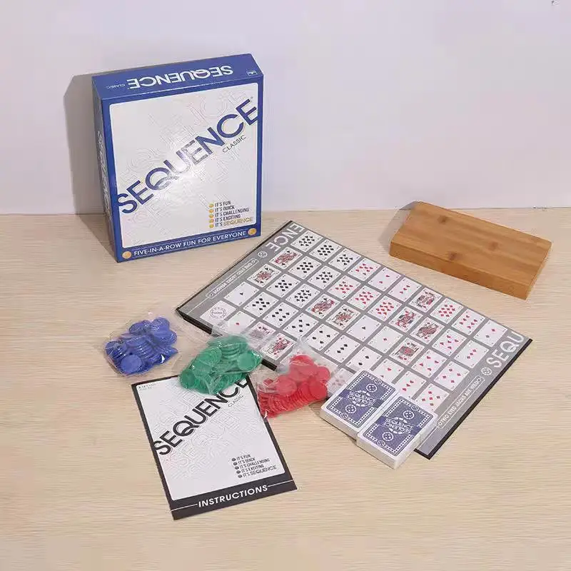 Sequence in a Tin - Jax, White, 2-12 players