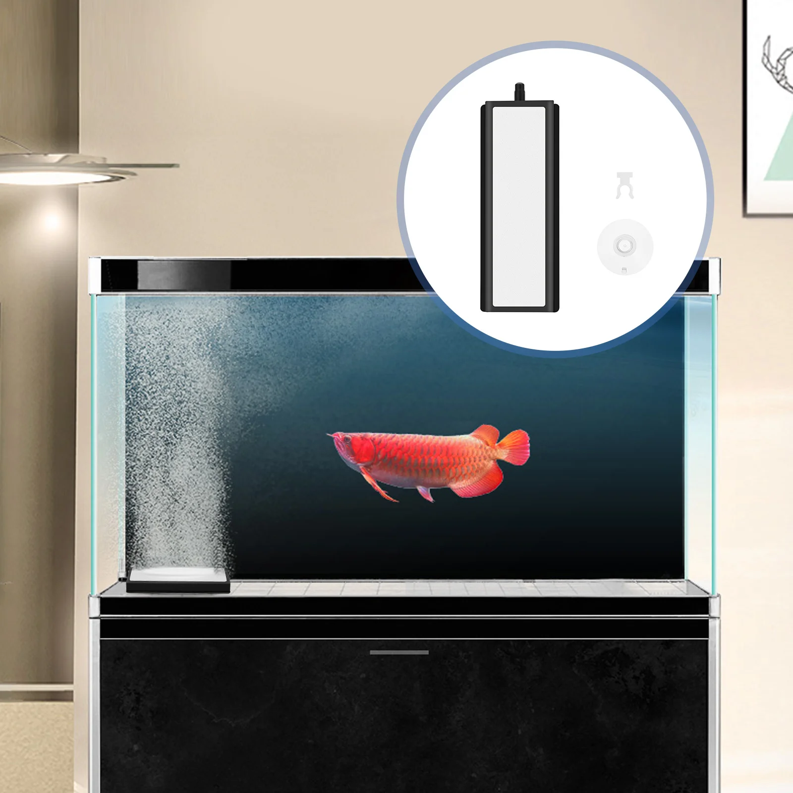 

Bubble Stone Oxygen Pump Fish Tank Bubbler Air Aquarium Supply Diffuser Creative for