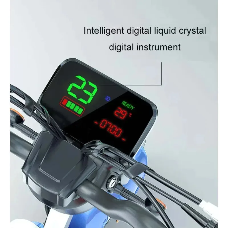 شاشة Zuimi الراقية LED تظهر مستوى البطارية مع نالز الأكثر أمانًا وأسرع وتجزئة كهربائي بعجلتين #4