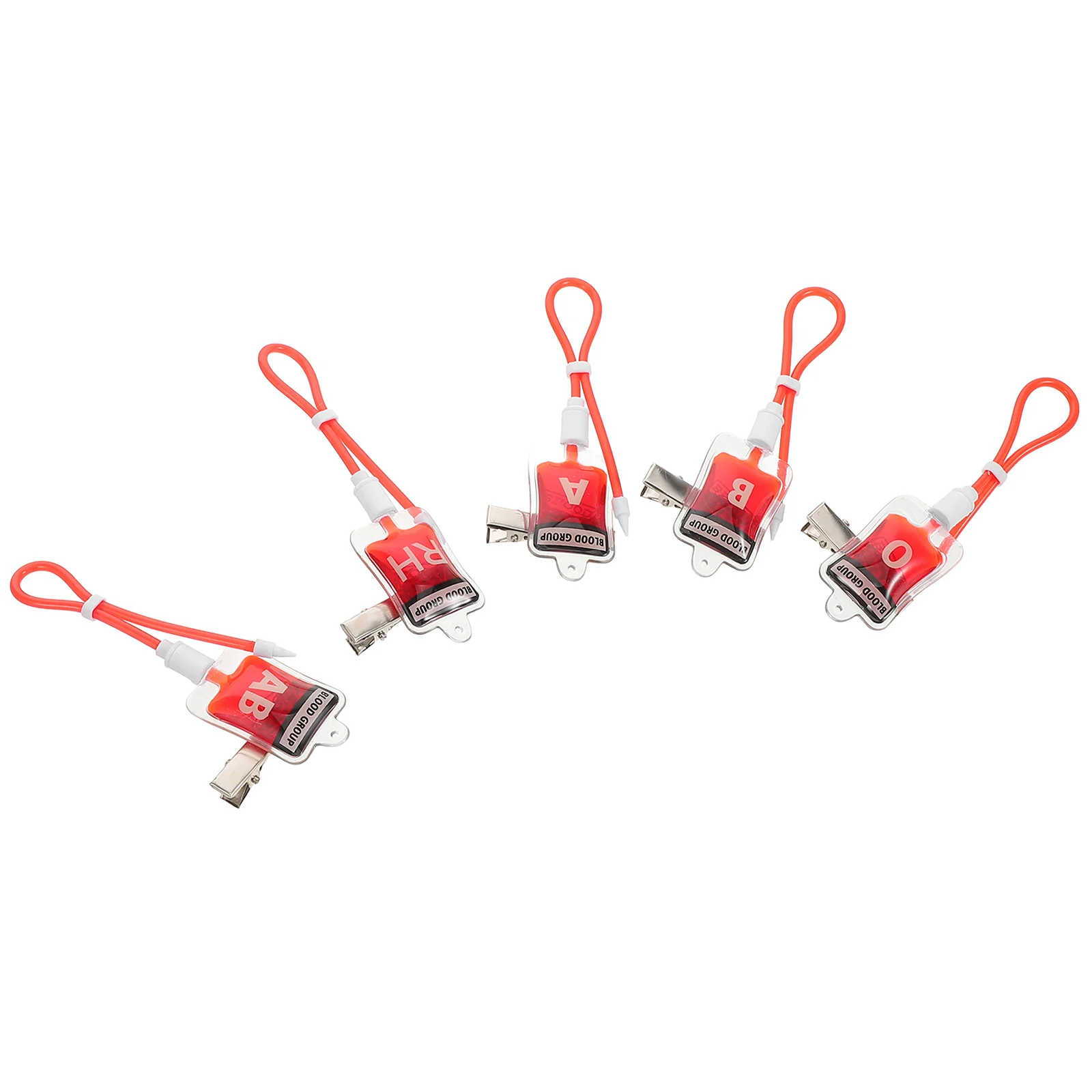 

5pcs Clips Comfortable Spooky Hair Accessories Durable Halloween Party Decorative Hairpins Reusable Costume