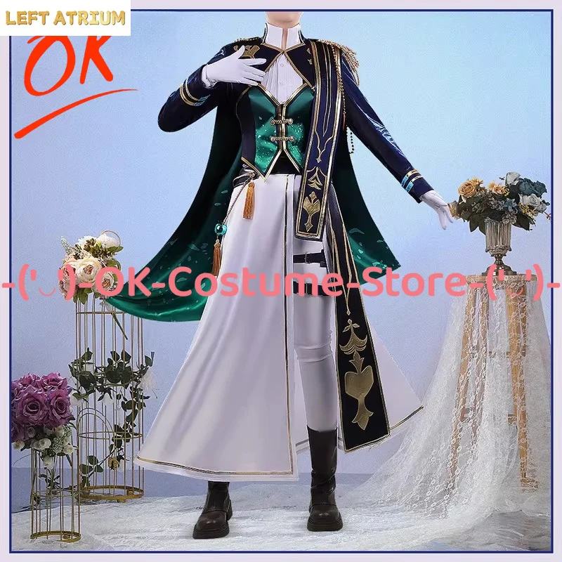 

[Customized Size] NIJISANJI VTuber Kaida Haru Cosplay Costume 7th Anniversary OVER TURE Outfit Halloween Party Uniform Suit