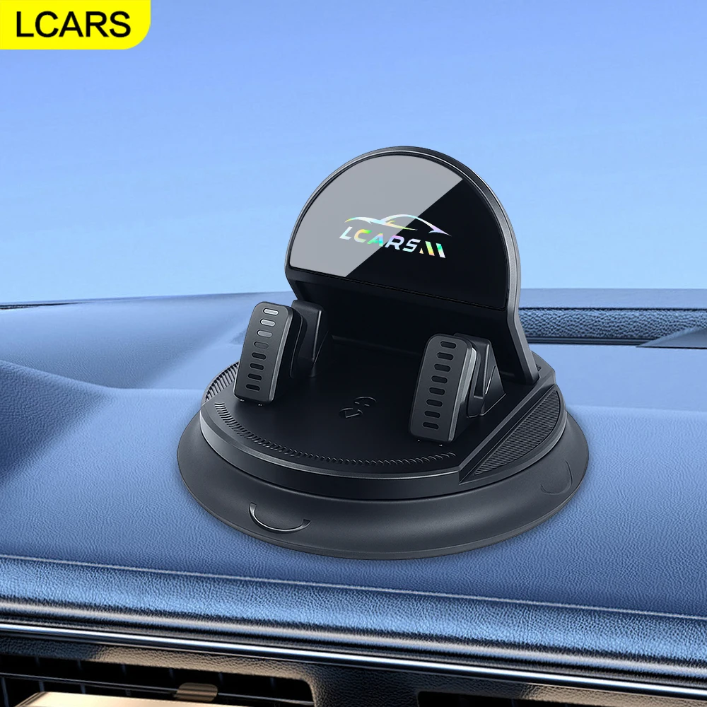Universelle Autotelefonhalterung, drehbarer Armaturenbrett-Saugnapfständer für mobile Navigation, Verwendung in mehreren Szenen im Fahrzeug und Zuhause – Detail 1