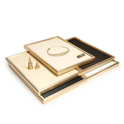 Jewelry Store Display Props Jewelry Tray Metal Pallet Jewelry Bracelet Necklace Pendant Storage Ring Watch Show Props