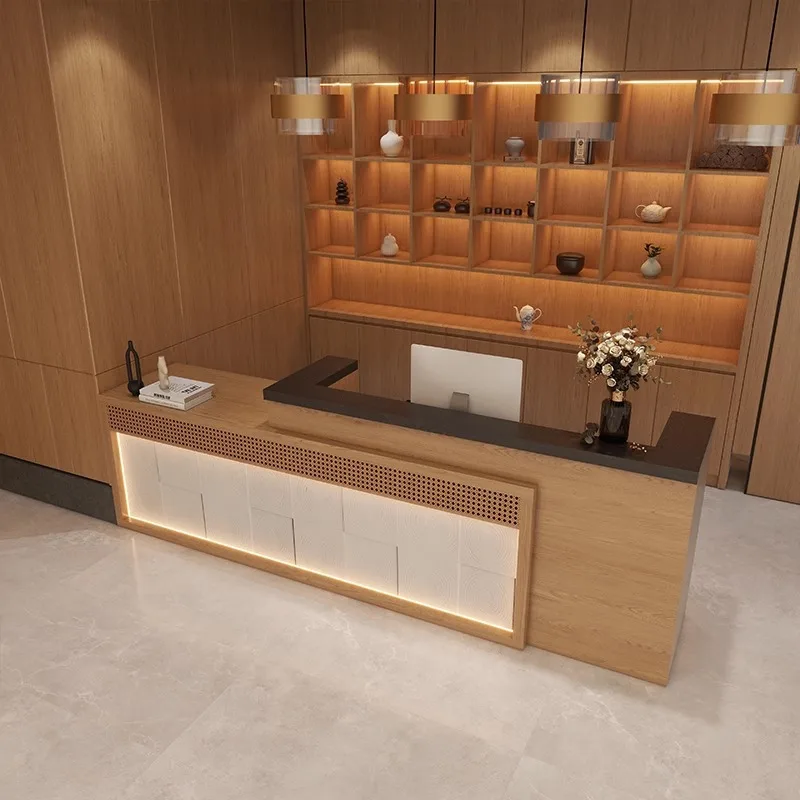 Wind B & B Hotel Hotel Front Desk Dining Hotel Hot Pot Shop checkout page Foot bath Health ear pick bar table