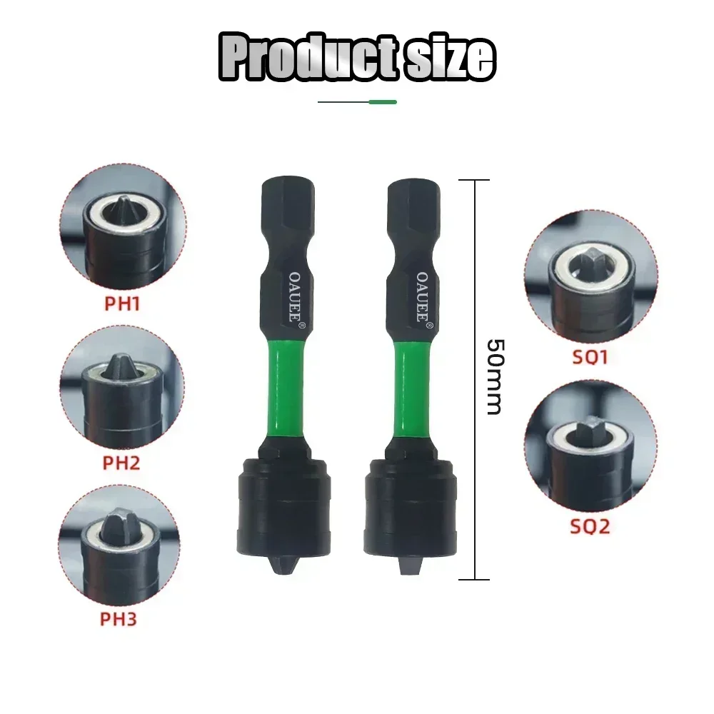 Strong Magnetic Anti-shock Batch Head Hand Electric Drill Bit Cross Screwdriver High Hardness Non-slip Screwdriver Bit Set