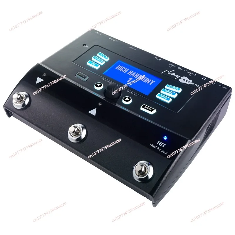 Play Acoustic Folk Electric Guitar Singing Vocal Effector