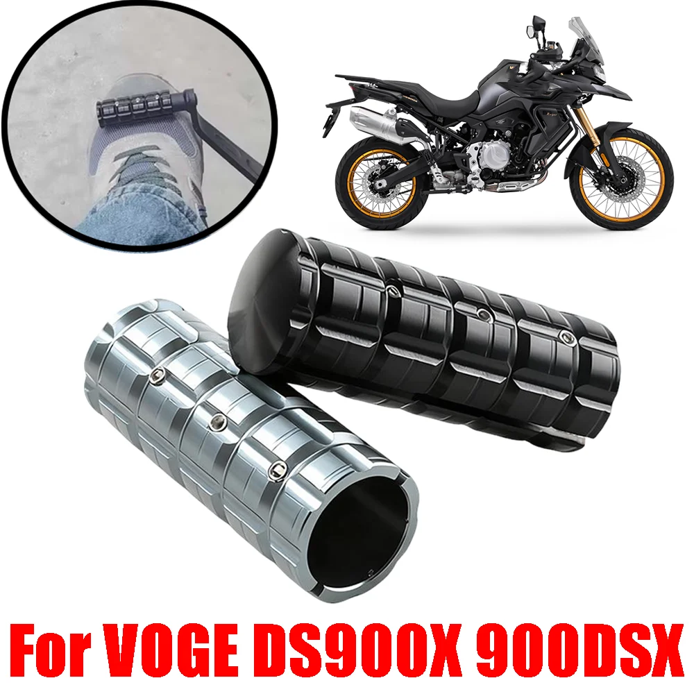 ل VOGE DS900X 900DSX DSX900 DSX 900 DSX دراجة نارية الملحقات والعتاد رافعة تحول دواسة مسند القدمين تمديد شيفتر تلميح المكبر
