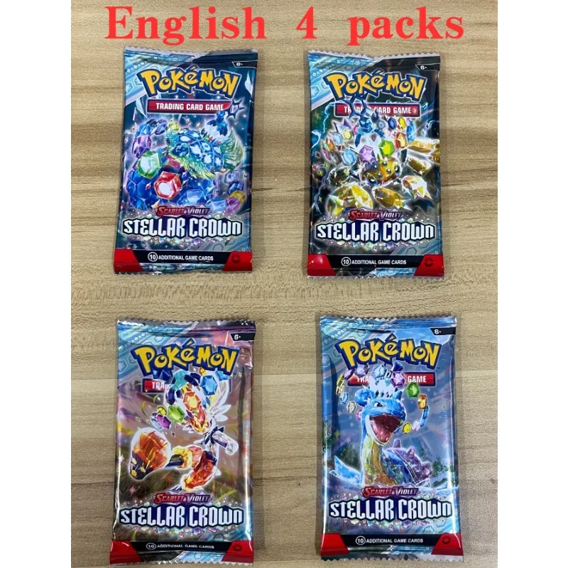 40 stuks Pokemon-kaarten GX Vmax EX Mega Origin Brilliant Stars Card Shining Game Collection Battle Transaction Card Vakantiegeschenken