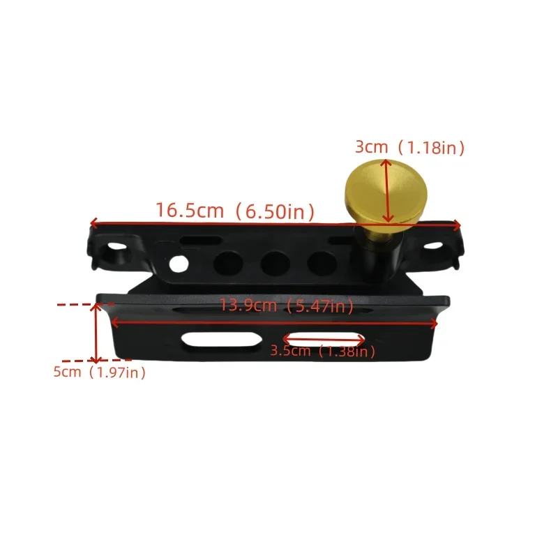 Motocycle Extinguisher Mount Bracket Adjustable For Sahara Fire Wrangler Rubicon - view 2