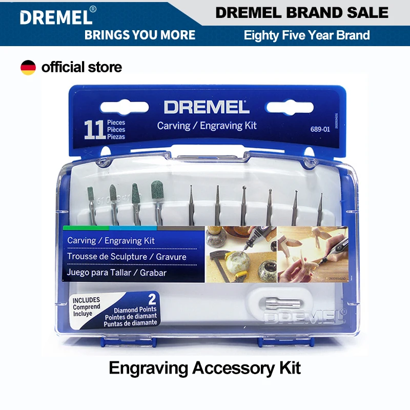 Dremel Cutting Disc Carving Drill Bit Clean Polish Wheel Grinding Abrasive Wheel Rotary Tool Accessory Kit for Wood Metal Glass