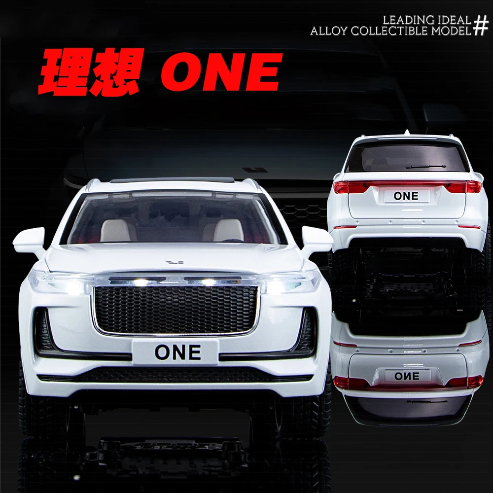 

1:24 LEADING IDEAL One SUV Metal Diecast Alloy Toys Cars Models Trucks For Boys Children Kids Vehicles Collectibles