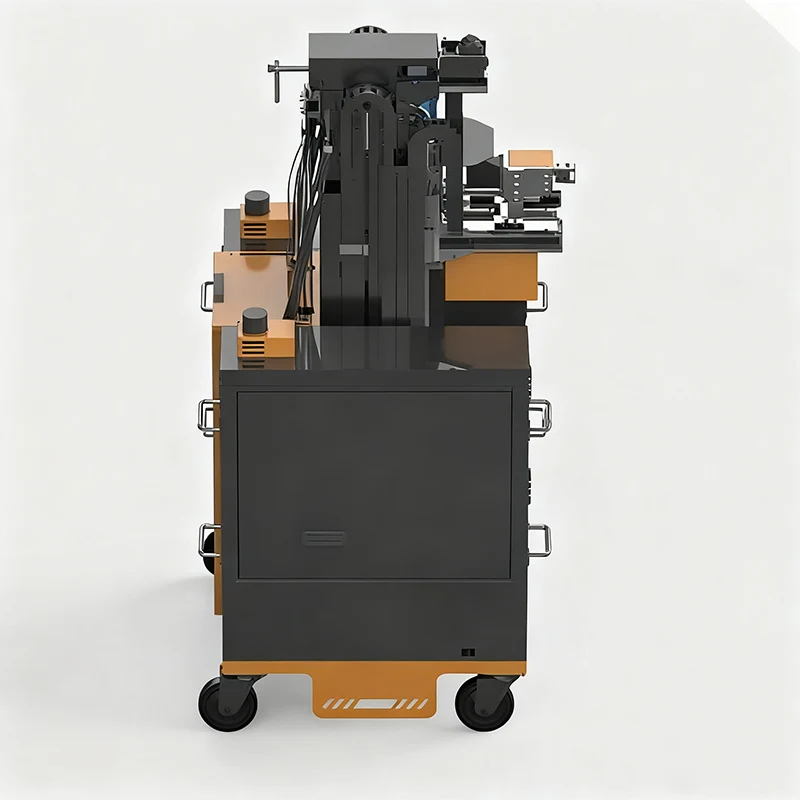 Automated Wall Finishing Robot - close-up view