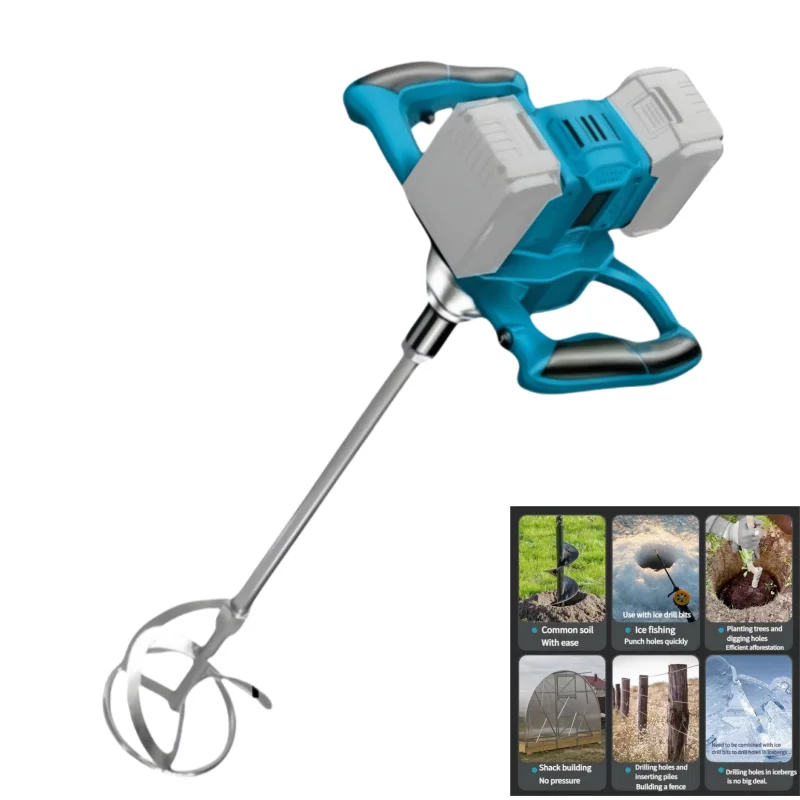 

Бесщеточная дрель для льда, мощная дрель для льда, аккумуляторная электрическая машина для сверления отверстий в льду, электроинструмент для батареи Makita