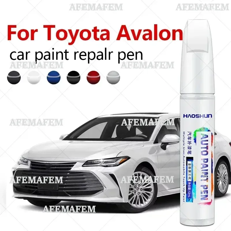 Paint Repair Pen Touch Up Scratch Remover DIY Auto Accessories Black White Gray Red For Toyota Avalon 1995-2025 XX40 XX50 XX60