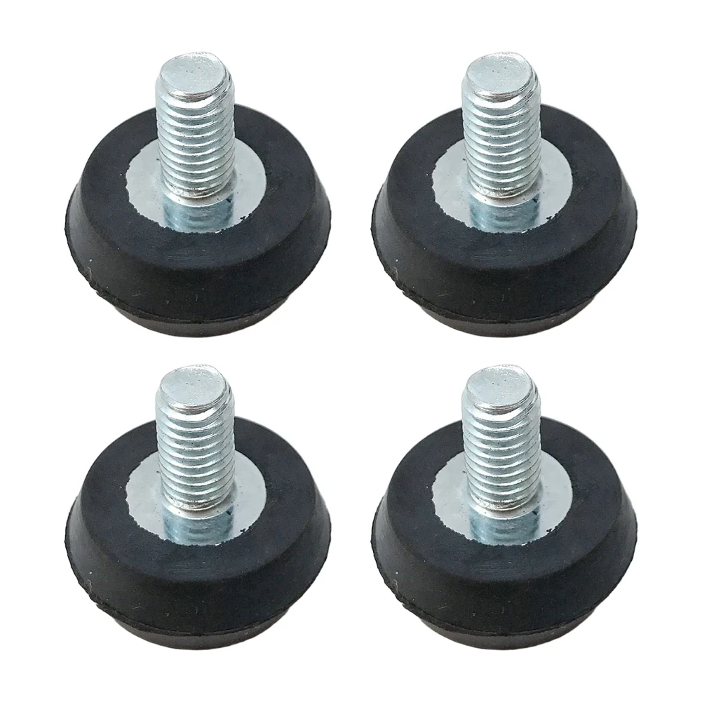 

Adjustable Feet Mats Leveling Screw Pads Easy Installation Lightweight Structure Long-Term Use Fitness Equipment