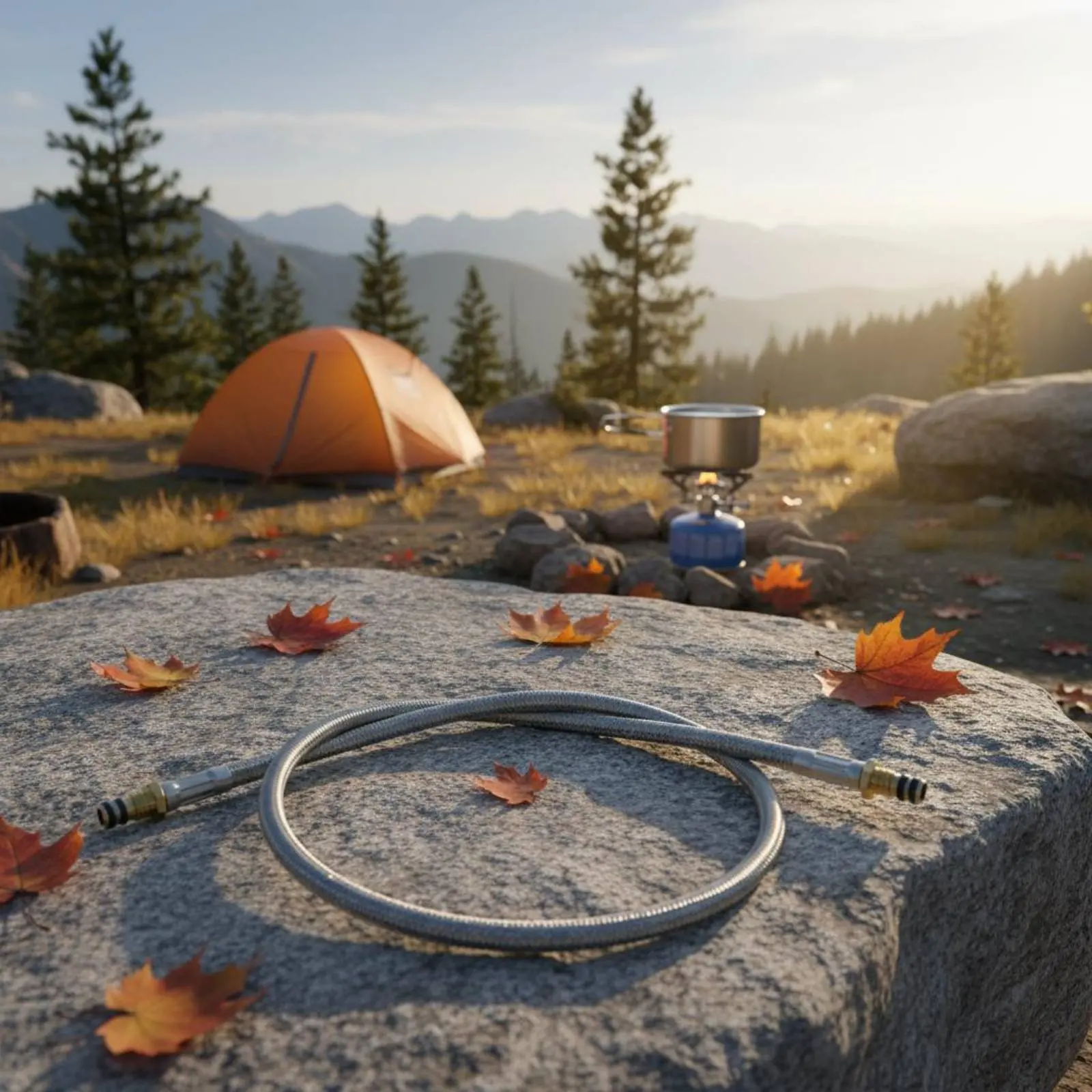 

Gas Valve Connector Sturdy Camping Cooker Hose Adapter Gas Container Valve Adapter Portable Outdoor Gear Accessory Easy
