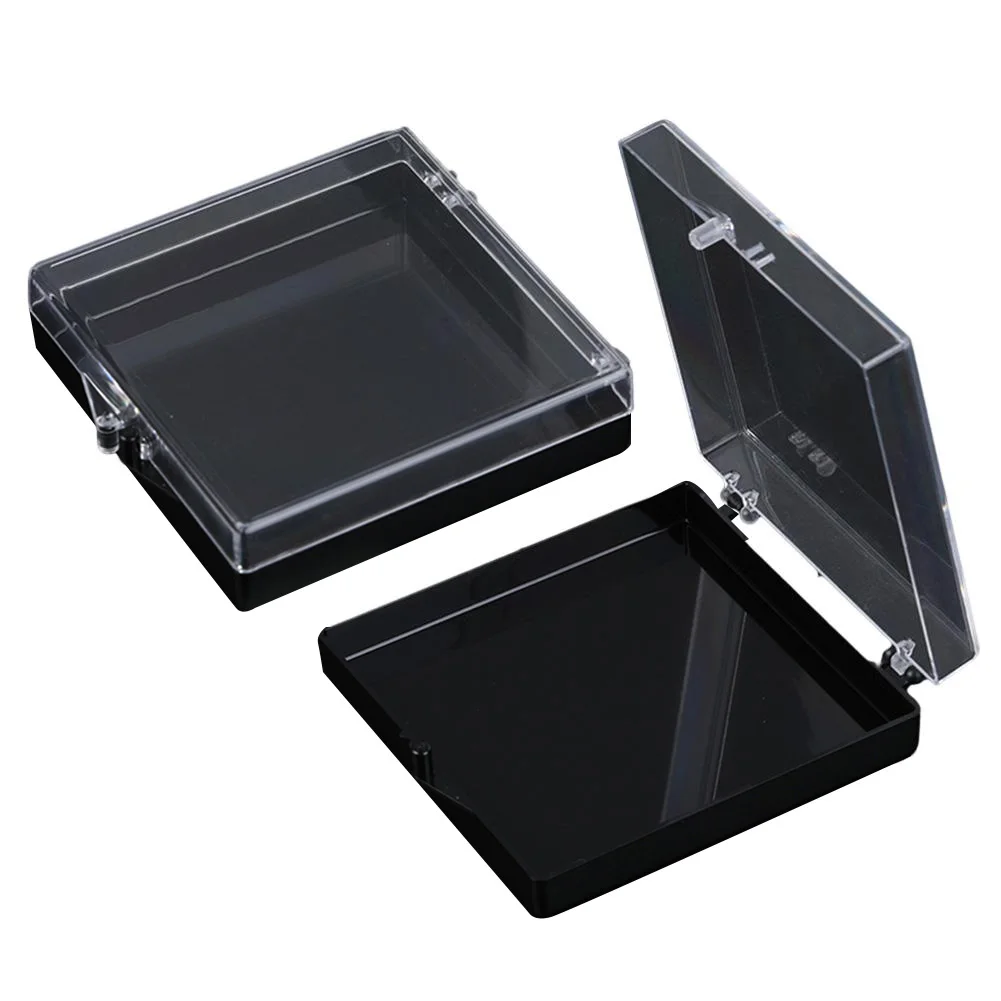 Transparent Acrylic Packaging Box for Armor Storage Handmade Design Convenient and Stylish for Nail Salons and Home Storage