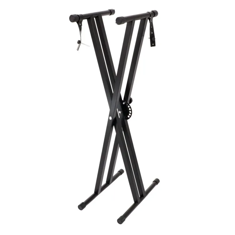 Factory Professional Piano Keyboard Stand Accessories Big Double X Type Keyboard Stand