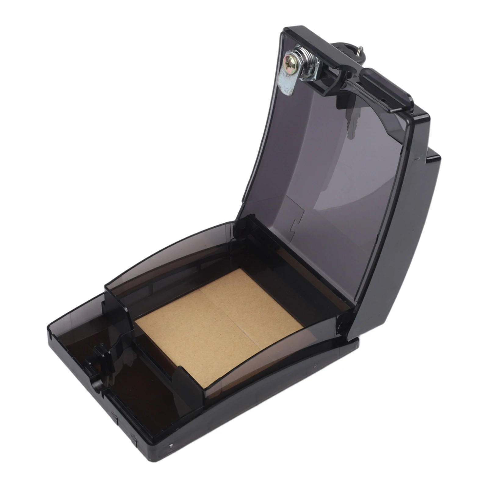 86 Type Electrical Socket Box Protective Cover with Key Lock for Securing Outdoor Switches and Water Intrusion