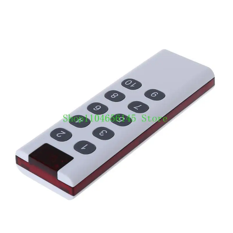 5ASD 433MHz Kode Pembelajaran Nirkabel Digital Remote Controller Transmitter 3 4 6