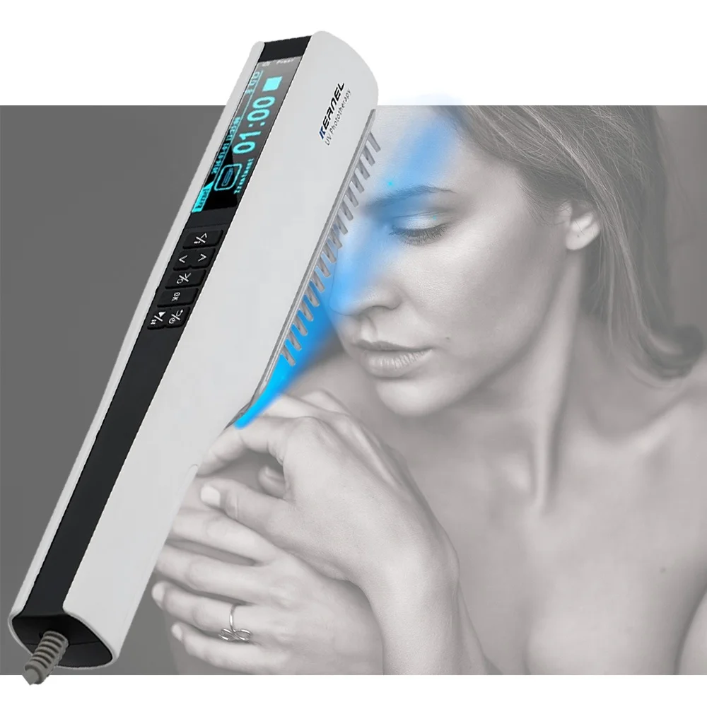 Kernel Dermatology Equipment Optional 365nm PUVA Photo Therapy Unit Photo-therapy UV Lamp for Medium Serious Psoriasis Vitiligo