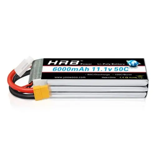 HRB 6000mah 3S 11.1V 50C Lipo Battery For RC Car