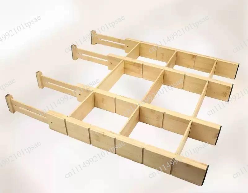 Adjustable Drawer Divider Bamboo Expansible Drawer Divider Organizer Storage Racks and Shelves