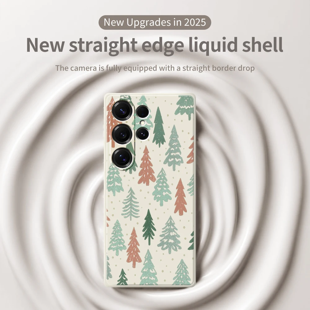 حافظة لهاتف سامسونج جالاكسي S25 S24 S23 S22 S21 S20 Ultra Plus S23 FE S21FE S20FE S10 Plus غطاء سيليكون