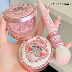 Flower Knows Midsummer Fairytales Series Embossed Blush Lush Cream Matte Natural Lasting Waterproof Blush Face Makeup