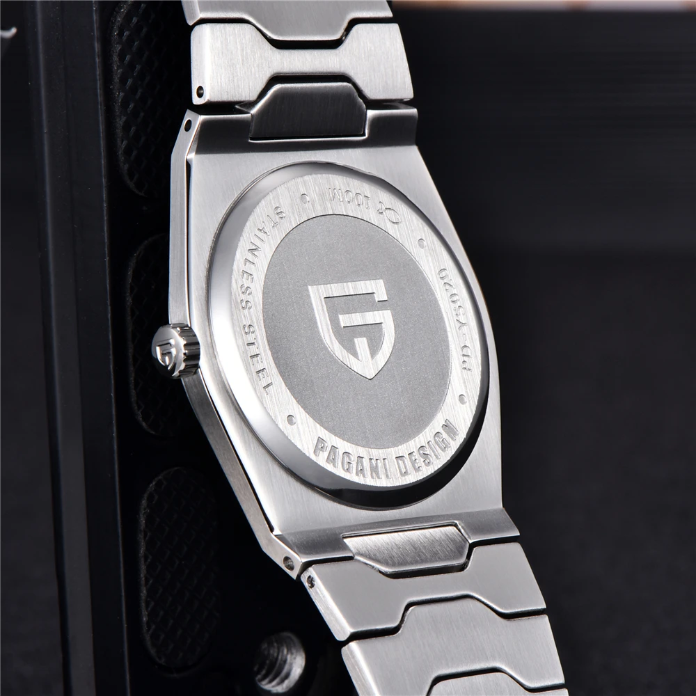 PAGANI DESIGN 2025 New Men's Sport Quartz Watches Ultra-Thin 7mm Series 222 Sapphire Stainless Steel Waterproof Watches for Man
