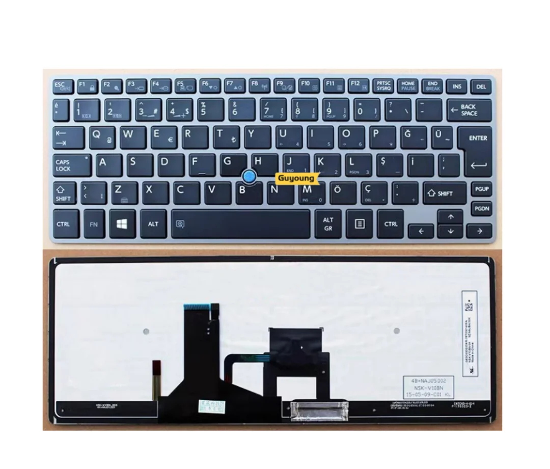 Klawiatura do laptopa Toshiba Portege Z30-A Z30-B Z30-C Z30T-B Z30T-A Satellite Z30-A Z30t-A UK klawiatura