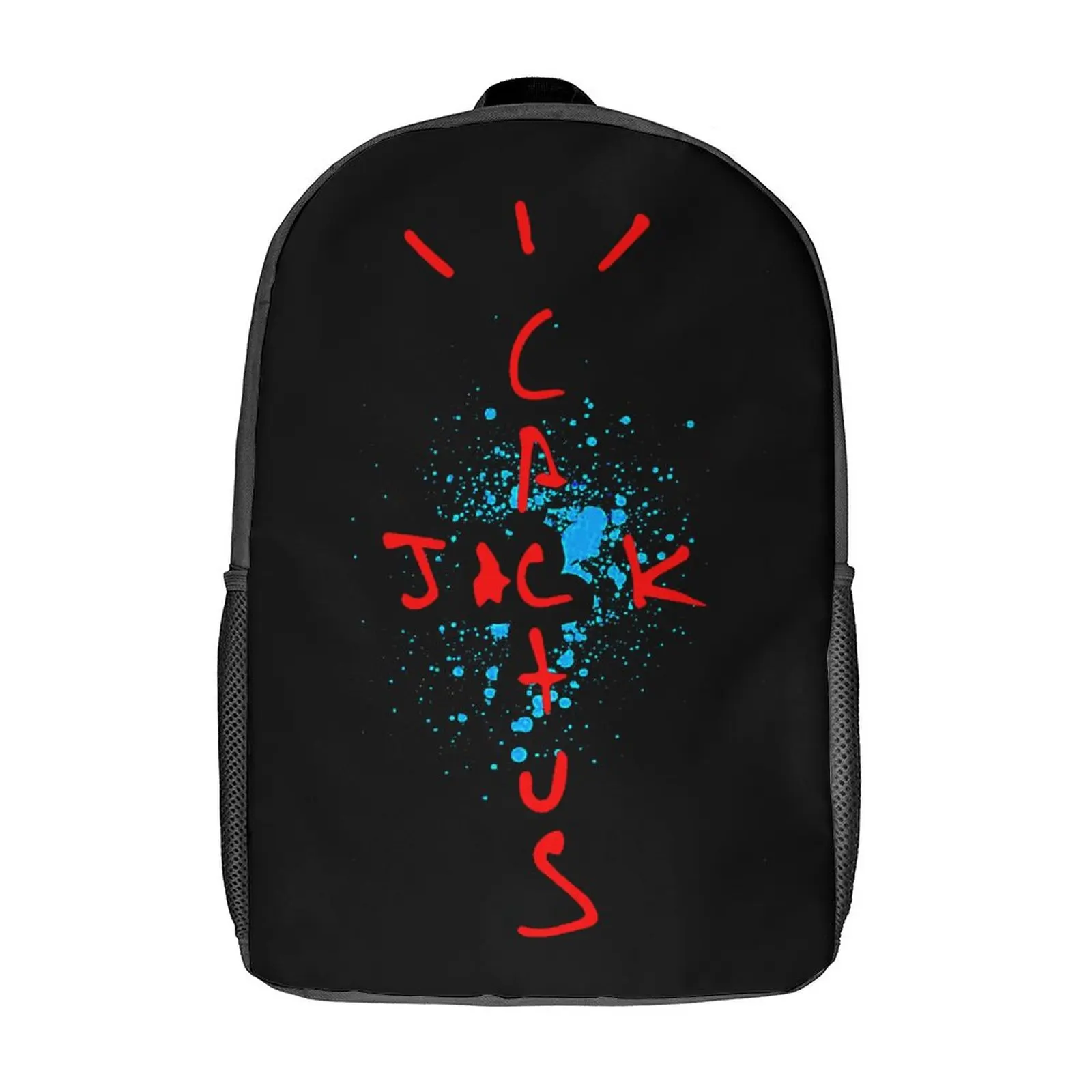 

3 in 1 Set 17 Inch Backpack Lunch Bag Pen Bag Cactus And Jack AJ4 Durable Lunch Tote Comfortable Schools Cute