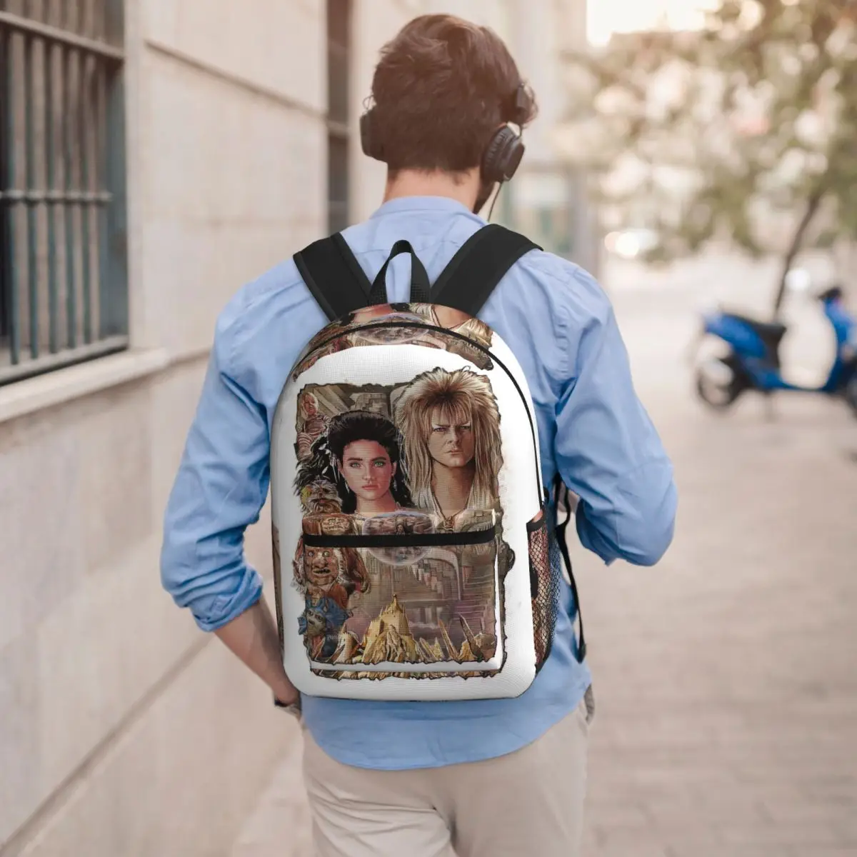 

Enter The Labyrinth Backpack Student BookBag Children School Bag Laptop Shoulder Bags for Men Women
