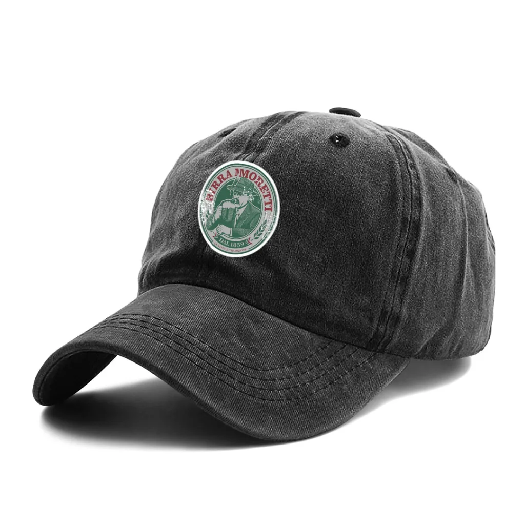 Birra Moretti Casual Baseball Cap Regulowane czapki z daszkiem dla kobiet Mężczyźni Kapelusz z filtrem przeciwsłonecznym